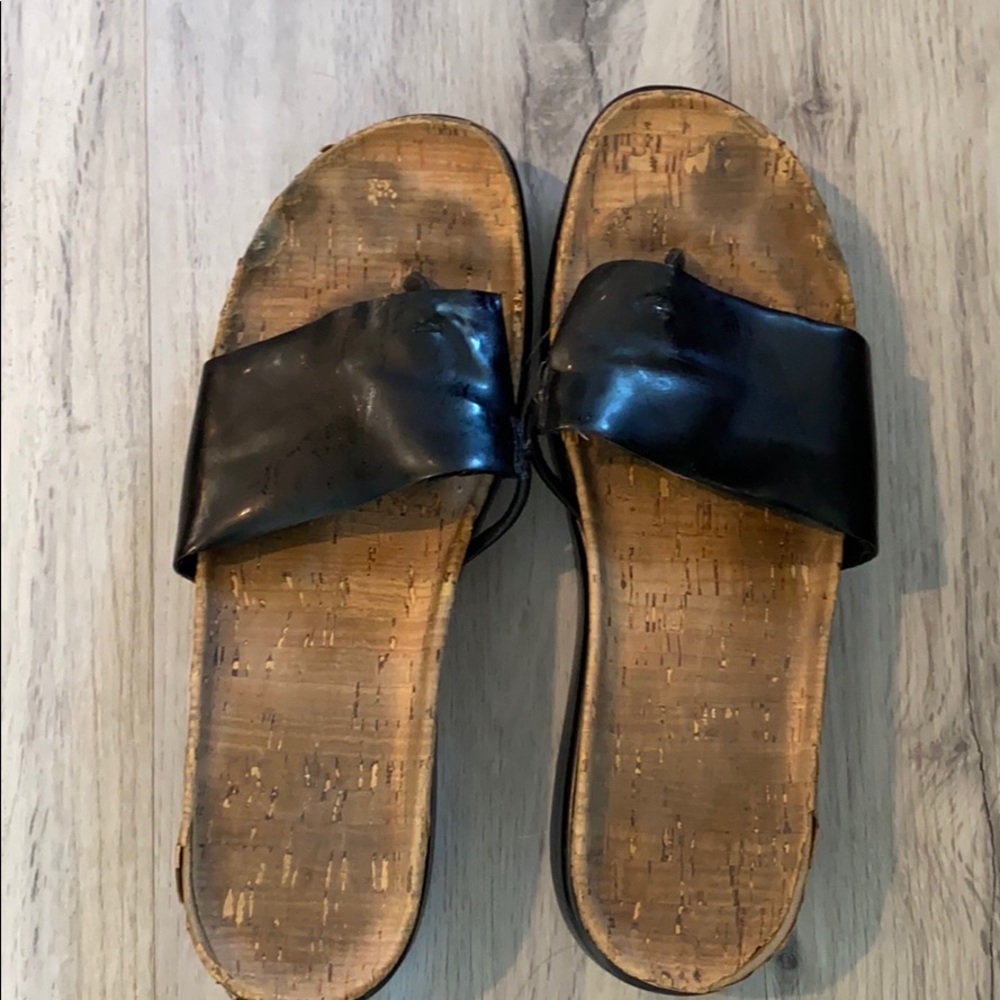 Donald Pliner wedge sandals